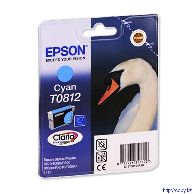 Картридж Epson T0812 (C13T08124A/ C13T11124A10) Картридж Epson T0812 (C13T08124A/ C13T11124A10)
