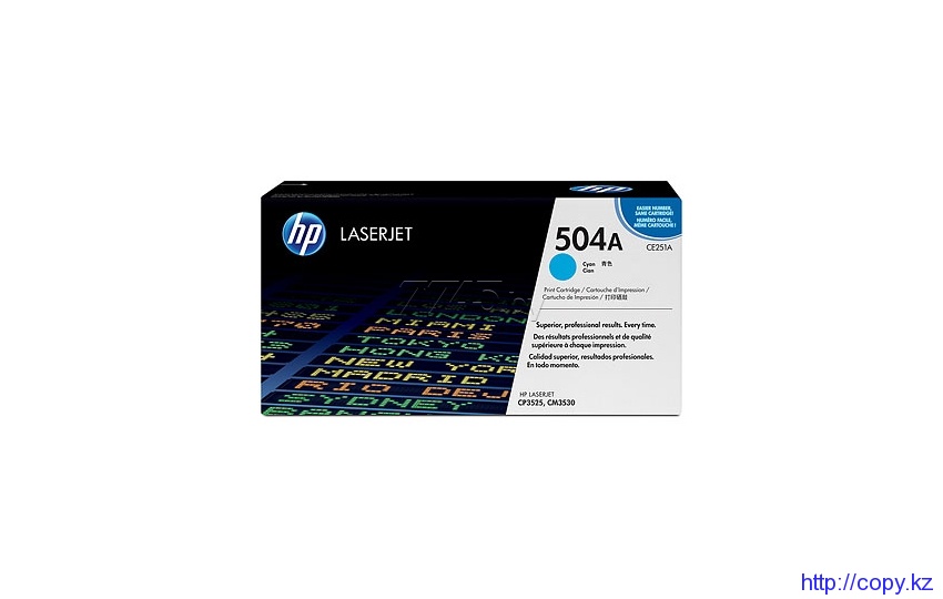 Картридж HP 504A (CE251A) Картридж HP 504A (CE251A)