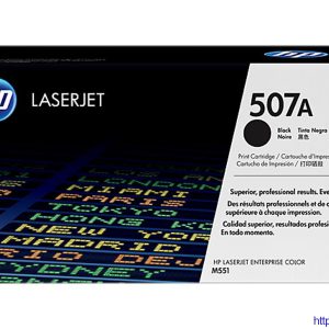 HP CE400A 507A Black Cartridge for LaserJet CLJM551 up to 5500 pages