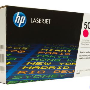 HP CE403A 507A Magenta Cartridge for Color LaserJet M551 up to 5500 pages